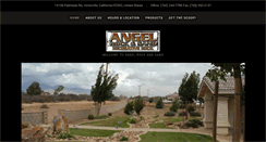 Desktop Screenshot of angelrockandsand.com